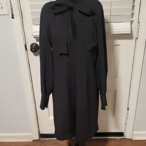 See By Chloe Black Long Sleeve Dress
